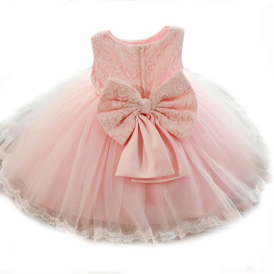 Child Girls St Birthday Princess Dress Infant Vestidos Summer Wedding Dresses For Baby Girl Clothes