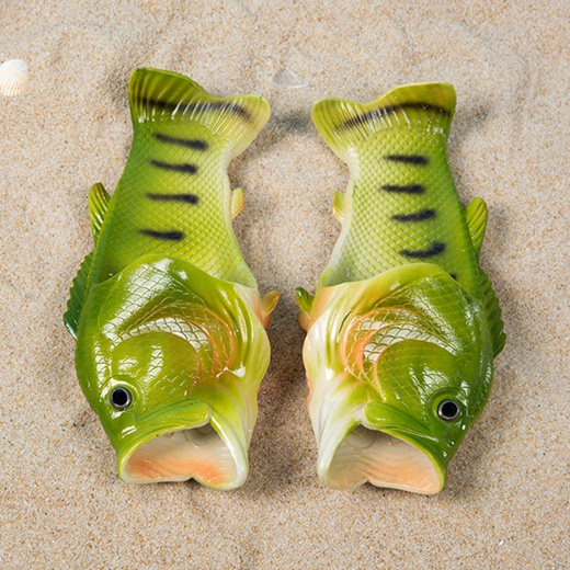 fish shaped slippers