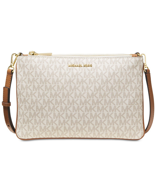 michael kors double pouch crossbody