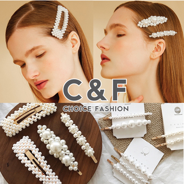 ?2019 HOTTEST? Super Sale 28~31FASHION ACCESSORIES Pearl Hair clip Hair Band Rubber Band Deals for only S$15 instead of S$15