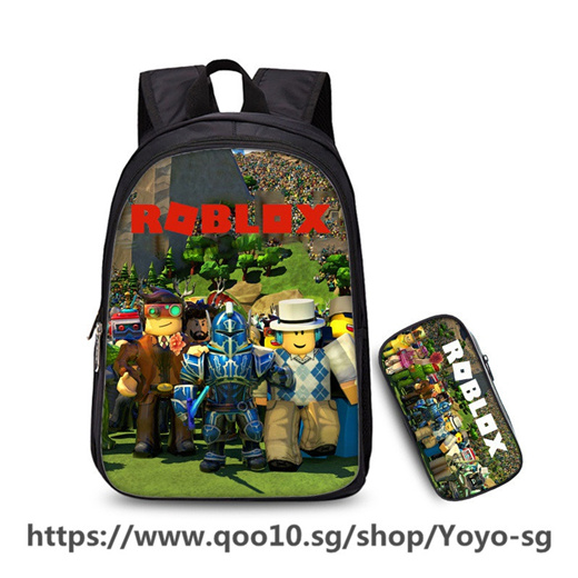 Qoo10 Roblox Student Bag Korean Edition Primary And Secondary School Backpac Kids Fashion - roblox backpack shop vac