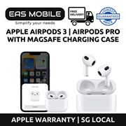 [FREE SHIPPING SG SELLER] Apple AirPods 3 | MME73ZA/A | AirPods Pro With Magsafe Charging Case | MLWK3ZA/A | SG Apple Warranty