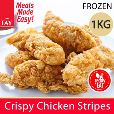 Qoo10 - Crispy Chicken Strip 1kg (28g/pc) : Groceries