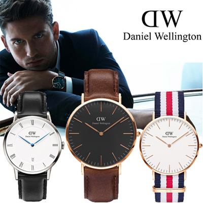 Qoo10 - DW CLASSIC BLACK★Daniel Wellington Jam Tangan 