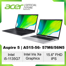 Acer Aspire 5 A515-56-57M6/56N5 15.6 Inches FHD IPS Laptop with latest 11th Gen i5-1135G7 Processor