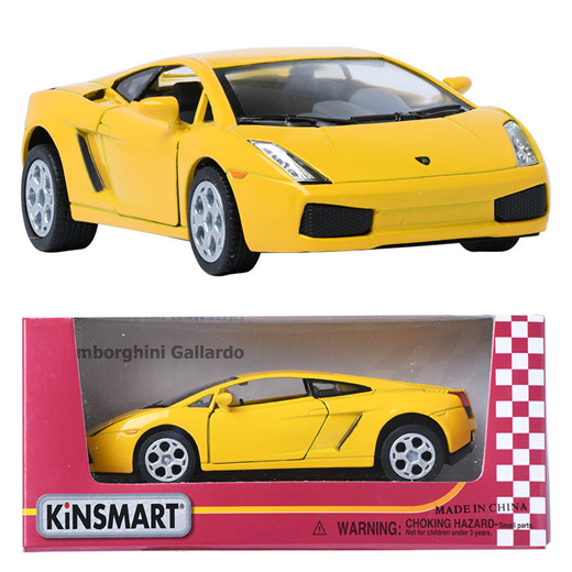 Qoo10 - Kinsmart 1:32 Lamborghini Gallardo LP560-4 Spyder Yellow Display  Mini ... : Toys