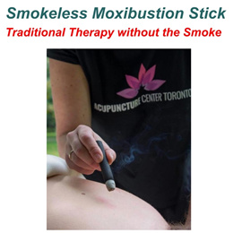 Smokeless Moxibustion Sticks - 3 Packets x 2 Sticks - Heat Therapy Acupuncture for Pain Relieve