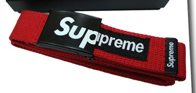 supreme web belt