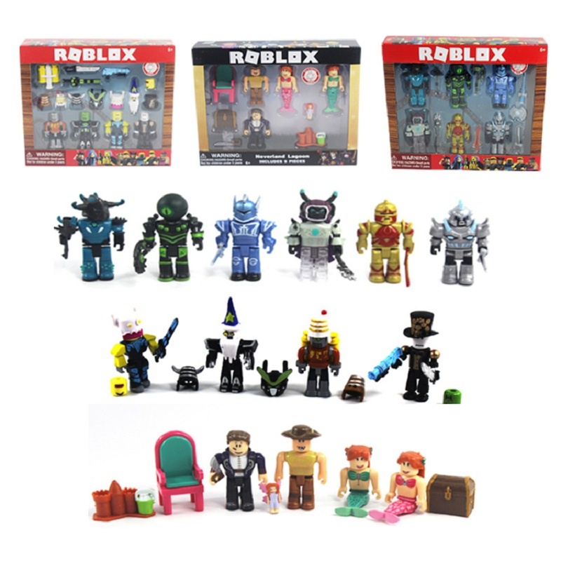 Catoon Pvc Roblox Game Action Toys Figure Kids Collection Toys Without The Box - action figures tv movie video games catoon pvc roblox