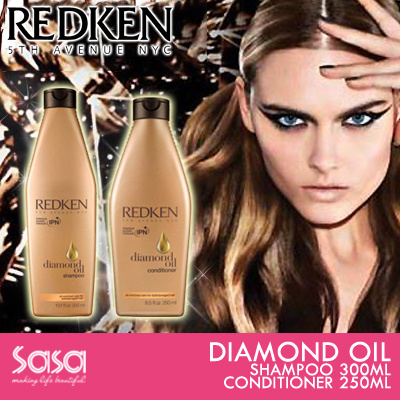 Qoo10 Redken Diamond Oil Shampoo 300ml Conditioner 250ml Hair Care