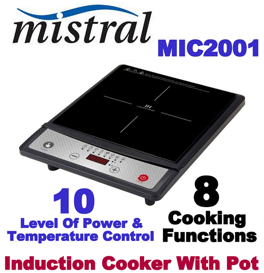 mistral mic2001 induction cooker