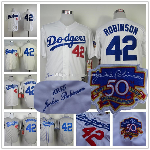 jackie robinson cream jersey