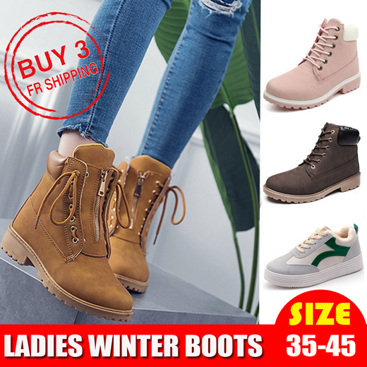 ladies leather winter shoes