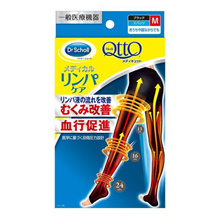 Dr.Scholl Medi QttO Lymph Care Compression Socks Relax Size M Black From  Japan
