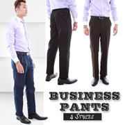 Business Pants NEW ARRIVAL! 4 Styles : Florella Check Prolando Plain Stripe