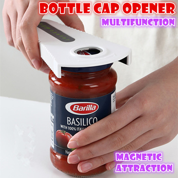 1pc Multifunctional Can Opener, Lid Lifter, Jar Opener, Bottle Opener, For  Kitchen