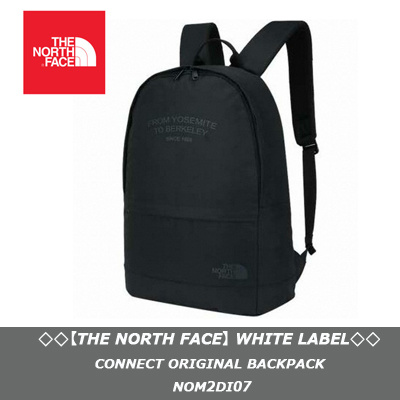 Qoo10 The North Face White Label Connect Original Backpack Nom2di07 Black D Bag Shoes Ac