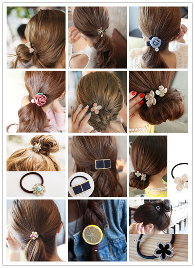 korean hair ties