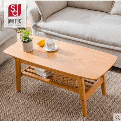 Qoo10 Small Solid Wood Coffee Table Living Room Coffee Table Simple Furniture Deco