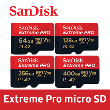 SanDisk 64GB Extreme microSDXC UHS-I/U3 A2 Memory Card with Adapter, Speed  Up to 160MB/s (SDSQXA2-064G-GN6MA) 