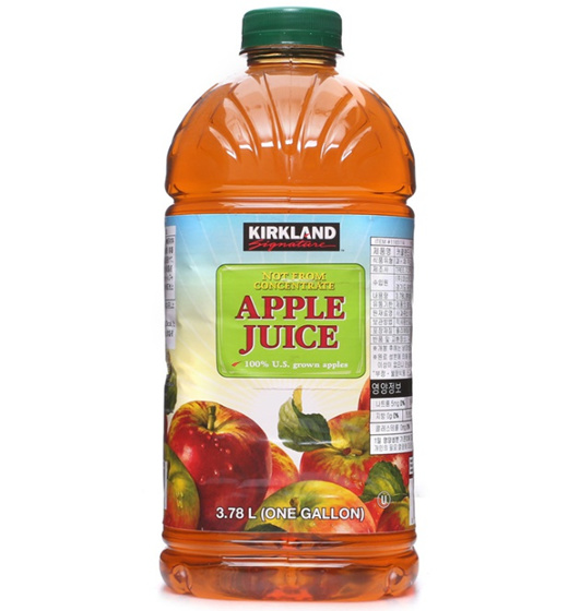 Quube -Kirkland Signature Apple Juice 3.78 L x 2 : Drinks