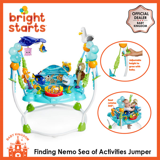 bright starts finding nemo sea of activities jumper