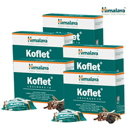 Himalaya Koflet LOZENGES Candy (Total of 50 Candy)