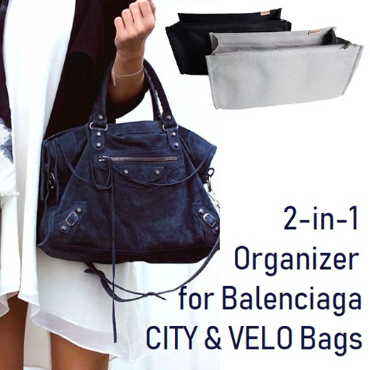 balenciaga city bag organizer