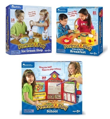 learning resources pretend & play school set