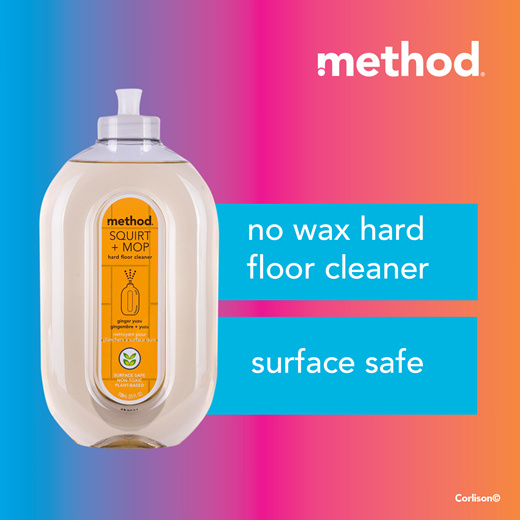 method squirt & mop -wood floor cleaner 