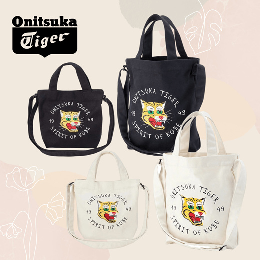 Qoo10 - 【ONITSUKA TIGER】JAPAN EDITION! Canvas Shoulder Bag : Bag
