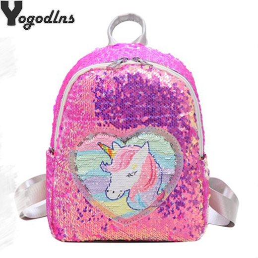 glitter bookbag