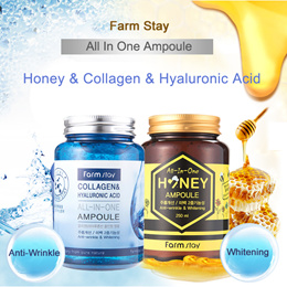 Buy Farm Stay All In One Honey Ampoule 250ml Propolis Royal Jelly Collagen Hyaluronic Acid Ampoule 250ml Anti Wrinkle Whitening Korea Cosmetics Free Shipping Deals For Only Rm Instead Of Rm