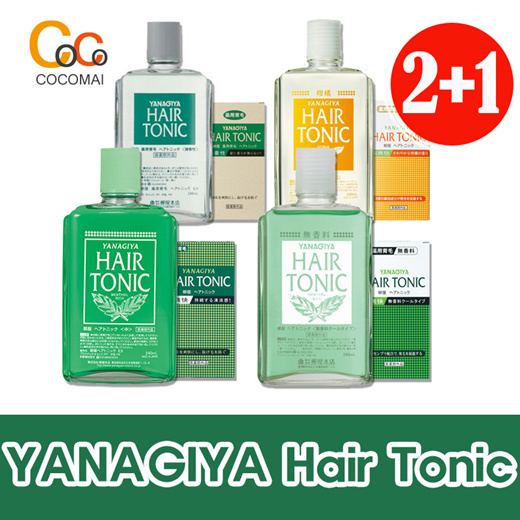 Qoo10 2 1 Yanagiya Hair Tonic 240ml X 3ea Set Promote Hair Growth Cool Hair Care
