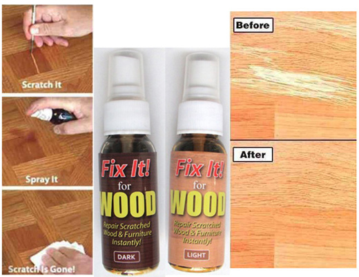 Qoo10 Fix Wood Fast Action Wood Scratch Remover For Wood