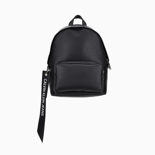 calvin klein logo banner backpack