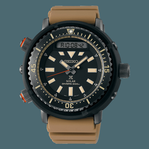 Qoo10 - Seiko Prospex Arnie Urban Safari Solar Sports Divers 200M Watch  SNJ029... : Watches