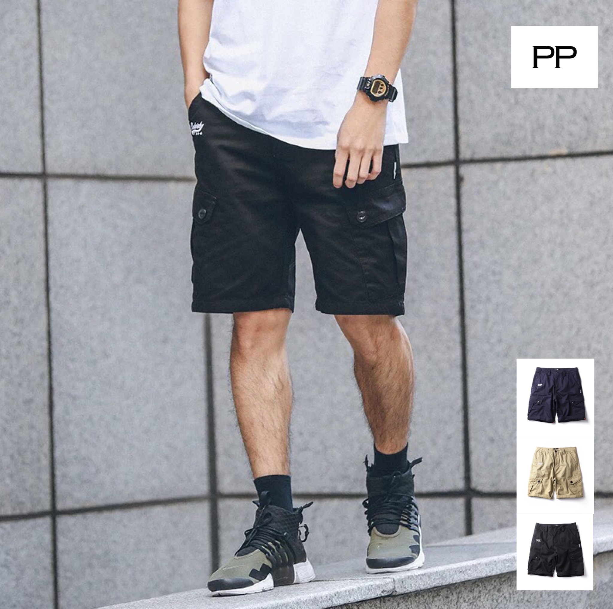 cargo shorts streetwear