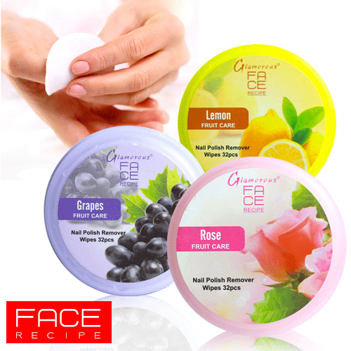 FACE RECIPE NAIL POLISH REMOVER WIPES Deals for only Rp25.000 instead of Rp41.667