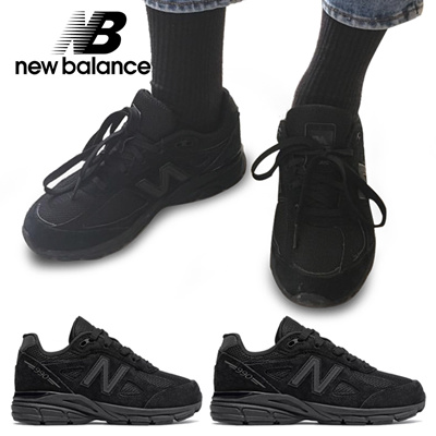 new balance 990 black black