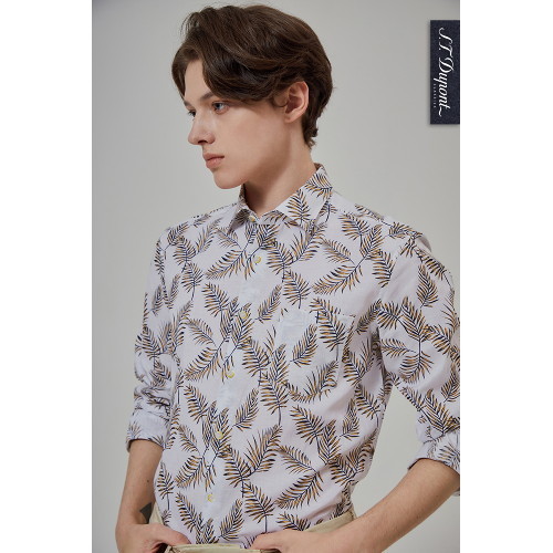 Qoo10 - [Dupont] Men' s Big Print Long Sleeve Shirt 1SM11LS130SYE ...
