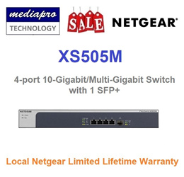 NETGEAR Ethernet Switches for Home & Business - Netgear 5-port Gigabit  Ethernet Unmanaged Switch, 1xSFP+ XS505M