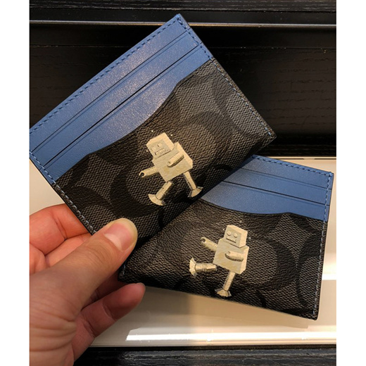 Coach best sale wallet robot