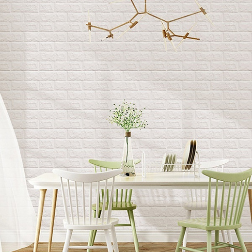 Qoo10 Diy Self Adhesive 3d Wall Stickers Bedroom Decor Foam Brick Wallpaper Furniture Deco