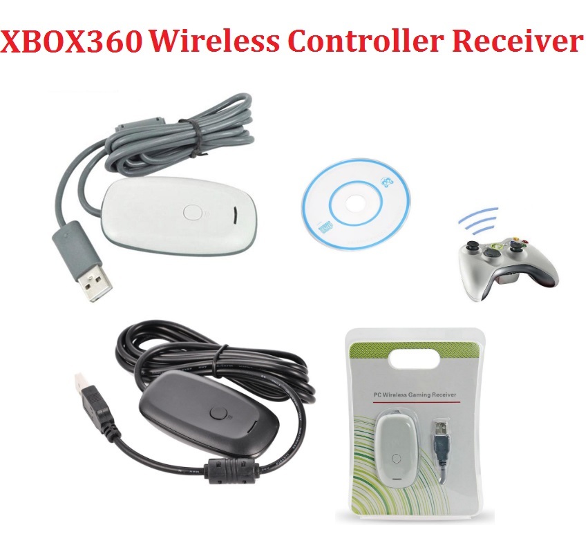 pc wireless controller game gaming receiver adapter for xbox 360