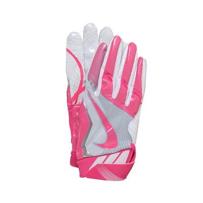 pink nike gloves football