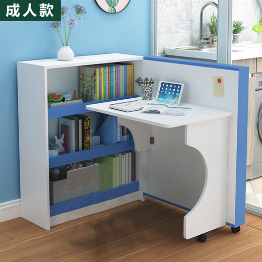 writing desk and bookcase