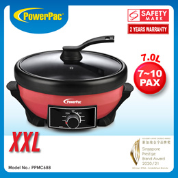 Steamboat & Multi Cooker 3.5L (PPMC282) - PowerPacSG