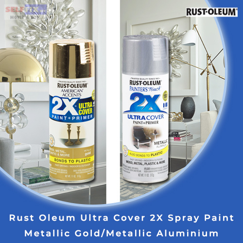 American Accents 2X Ultra Cover Spray Paint - Metallic