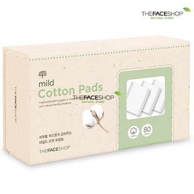 face shop cotton pads